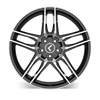 Converge - 17in, Black Machined, 17X8, 5x108/5x114.3, 35mm, 729419195717, 729419195717