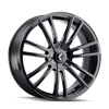 Spectra - 20in, Gloss Black, 20X8.5, 5x115/5x120, 38mm, 729419157241, 729419157241