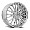 Double Down - 20in, Chrome, 20X8.5, 5x108/5x114.3, 38mm, 729419172763, 729419172763