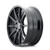 Cosmos - 20in, Gloss Black, 20X8.5, 5x108, 38mm, 729419153793, 729419153793