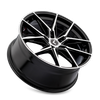 Evolve - 18in, Gloss Black Machined, 18X8.5, 5x112, 30mm, 729419188207, 729419188207