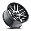 147 - 17in, Gloss Black Machined, 17X9, 8x180, 0mm, 729419173333, 729419173333