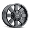 141 - 18in, Satin Black, 18X9, 8x180, 18mm, 729419168933, 729419168933