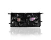 Dual Radiator and Condenser Fan Assembly For 15816787 05-06 Chevrolet Uplander Buick Terraza Pontiac Montana SV6 Relay 3.5L With Rear AC