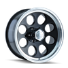 171 - 16in, Gloss Black Machined, 16X8, 8x170, -5mm, 729419004996, 729419004996
