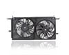 Dual Radiator and Condenser Fan Assembly For GM3115137 01-05 Oldsmobile Silhoutte Pontiac Montana Venture With Rear A/C