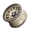 Canyon Pro - 17in, Satin Gold, 17X9, 6x139.7, 0mm, 729419157470, 729419157470