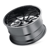 Summit - 26in, Gloss Black/Milled Spokes, 26X14, 8x165.1, -76mm, 729419132187, 729419132187