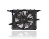 Dual Radiator and Condenser Fan Assembly For 19130491 07-10 Saturn Sky 2.4L, 06-10 Pontiac Solstice Without Turbo