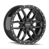 Vector - 20in, Gloss Black, 20X9, 6x135, 18mm, 729419192136, 729419192136