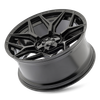 Vanquish - 20in, Gloss Black, 20X9, 5x127/5x139.7, 0mm, 729419188078, 729419188078