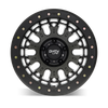 Dt-3 - 17in, Satin Black, 17X9, 5x127, -12mm, 729419192037, 729419192037