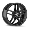 Converge - 19in, Gloss Black, 19X8.5, 5x112/5x120, 30mm, 729419195786, 729419195786