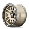 Canyon Pro - 17in, Satin Gold, 17X9, 6x139.7, -12mm, 729419157487, 729419157487