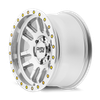 Canyon Pro - 17in, Machined With Silver Window, 17X8.5, 6x139.7, 25mm, 729419198695, 729419198695