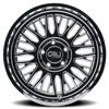 Vertex - 20in, Chrome, 20X10, 6x135, -25mm, 729419176655, 729419176655