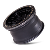 Dt-1 - 17in, Satin Black, 17X9, 5x139.7, -38mm, 729419111175, 729419111175