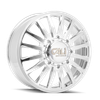 Summit Dually - 20in, Polished, 20X8.25, 8x165.1, 115mm, 729419149550, 729419149550
