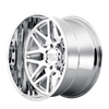 Invader - 20in, Chrome, 20X10, 6x135, -25mm, 729419162092, 729419162092