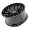 Evoke - 24in, Gloss Black, 24X12, 6x139.7, -25mm, 729419196837, 729419196837