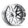 Invader - 24in, Chrome, 24X14, 8x165.1, -76mm, 729419162238, 729419162238