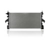 Radiator For 13448 14-19 RAM ProMaster 1500/2500/3500 3.0/3.6L L4/V6 - Plastic Tank, Aluminum Core, 1-Row
