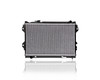 Radiator For 1424 89-93 Mazda Pickup 4Cy - Plastic Tank, Aluminum Core