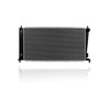 Radiator For 2260 97-04 Ford Pickup 4.2/4.6/5.4L - Plastic Tank, Aluminum Core, 1-Row With Transmission Oil Cooler Adapter