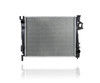Radiator For 2480 02-03 Dodge Ram Pickup 3.7/4.7/5.9L - Plastic Tank, Aluminum Core, With Filler Neck