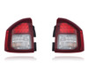Tail Light Assembly For 5272908AB, 5272909AB 14-17 Jeep Compass - Pair Left Driver + Right Passenger Set, NSF