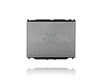 Radiator For 2815 03-04 Ford Pickup Super Duty 6.0L Manual - Plastic Tank, Aluminum Core, 1-Row, 5/8" Fittings