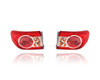 Tail Light Assembly For 8155002580, 8156002580 11-13 Toyota Corolla USA/Canada-Build - On-Body, Pair Left Driver + Right Passenger Set, CAPA