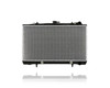 Radiator For 046 89-90 Nissan 240SX Automatic Transmission 4Cy 2.4L - Plastic Tank Aluminum Core, 1-Row