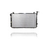 Radiator For 858 86-88 Nissan Sentra, 87-88 Pulsar NX Automatic 4Cy 1.6L - Plastic Tank Aluminum Core