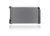 Radiator For 744 82-92 Chevrolet S10 S15 Blazer Jimny Manual Transmission V6 2.8L - Plastic Tank Aluminum Core, 1-Row