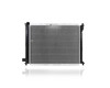 Radiator For 1273 91-02 Ford Escort Tracer Automatic 4Cy 1.8/1.9/2.0L - Plastic Tank Aluminum Core, 1-Row, With Sensor Plug