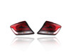 Tail Light Assembly For 13-15 Honda Civic-Sedan - Both Pair, Left Driver Right Passenger, Outer, CAPA-Certified - 33500TR0A51, 33550TR0A51