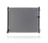 Radiator For 08-12 Cadillac CTS - Automatic 3.0L - With Multi-Port Fuel Injection - Plastic Tank Aluminum Core - 1-Row - 15932855