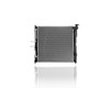 Radiator For 13189 11-14 Hyundai Sonata, 11-15 Optima 2.0L-Engine - Plastic Tank Aluminum Core, 1-Row