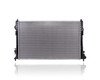 Radiator For 13308 13-19 Ford Taurus 3.5L AWD, 13-16 Lincoln MKS 3.7L - Without External Oil Cooler, Plastic Tank Aluminum Core, 1-Row - DG1Z8005F