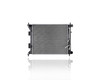 Radiator For 13518 14-16 Kia Forte Koup, 14-16 Forte5 1.6L Turbo Automatic Transmission - Plastic Tank Aluminum Core