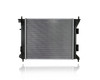 Radiator For 13518 14-16 Kia Forte Koup, 14-16 Forte5 1.6L Turbo Automatic Transmission - Plastic Tank Aluminum Core