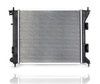 Radiator For 14-16 Kia Forte5 14-16 Forte Koup 1.6L Manual Transmission - Plastic Tank Aluminum Core - 25310A2000