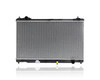 Radiator Fit/For 13612 16-22 Lexus IS200t - Plastic Tank Aluminum Core
