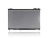 Radiator Fit/For 13612 16-22 Lexus IS200t - Plastic Tank Aluminum Core
