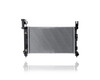 Radiator For 1391 93-95 Dodge Caravan Chrysler Voyager Town & Country V6 3.0L - Plastic Tank Aluminum Core, 2-Row