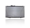Radiator For 2159 98-02 Honda Accord Manual Transmission 4Cy 2.3L - Denso-Design, Plastic Tank Aluminum Core, 1-Row