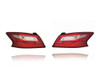 Tail Light Assembly For 16-17 Nissan Altima-Base/S/SV/SL - Outer On Body - CAPA - Pair, Left Driver + Right Passenger Set - 265509HS0A, 265559HS0A