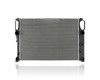 Radiator For 2907 04-06 Mercedes-Benz E320 CDI, 03-06 E55, 07-07 E63, 06-11 CLS55/63 - Plastic Tank Aluminum Core, 1-Row - 2115003202