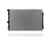 Radiator For 15-20 Audi A3-Sedan 2.0L Diesel, 15-19 Golf-Sportwagon 2.0L - Plastic Tank Aluminum Core - 1-Row - 5Q0121251GL